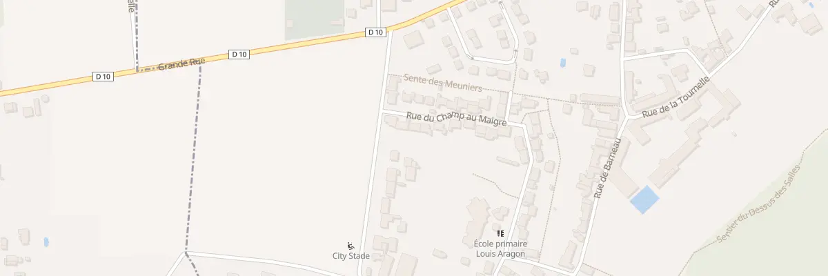 Plan du 31 Rue du Champ au Maigre à Solers