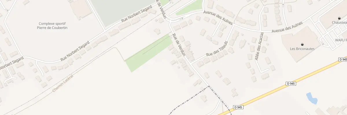 Plan du 25 Rue de Verdun à La Gorgue