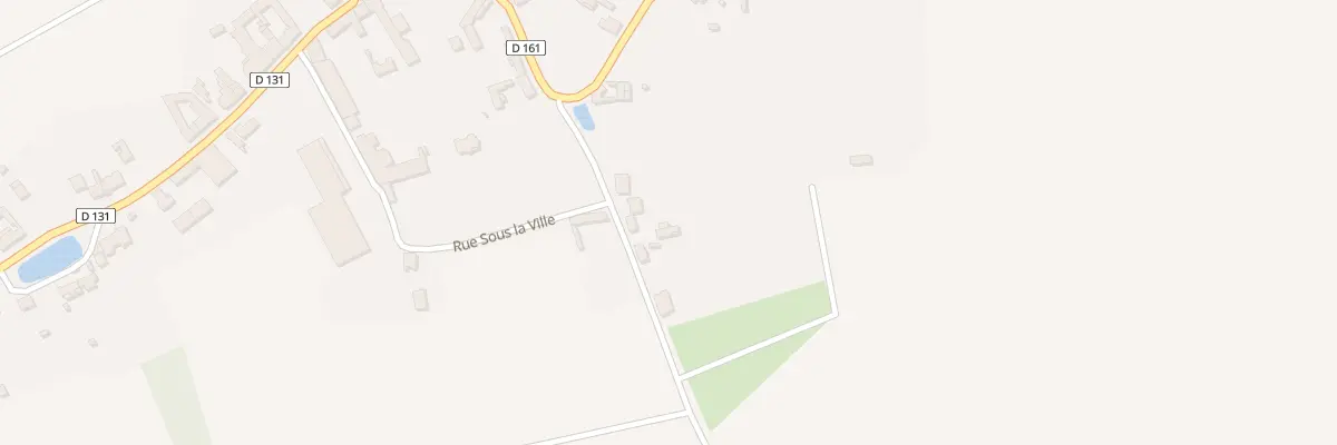 Plan du 244 Rue de l’Arbreau à Rouvroy-en-Santerre
