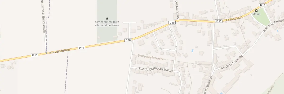 Plan du 1 Rue du 8 Mai 1945 à Solers
