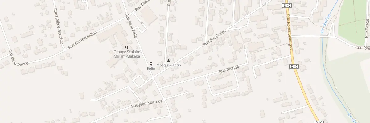 Plan du 33 Rue des Ecoles à Châlette-sur-Loing
