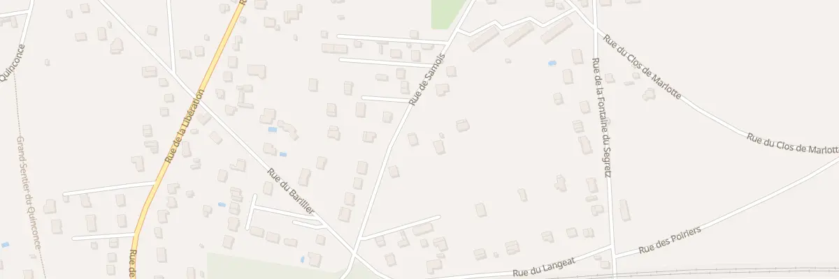 Plan du 9 Rue de Samois à Bourron-Marlotte