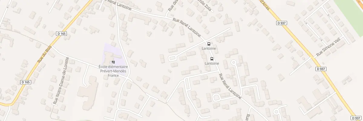 Plan du 9 Rue Henri Delattre à Aix-Noulette