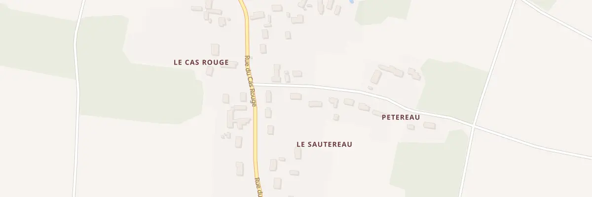 Plan du 2 Rue de Petereau à Girolles