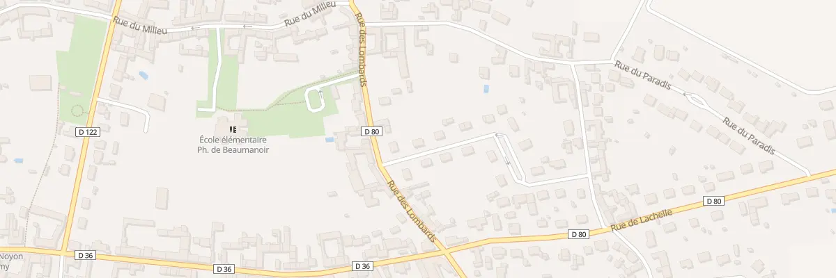 Plan du 37 Rue Philippe de Beaumanoir à Remy