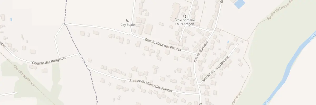 Plan du 11 Rue du Haut des Plantes à Solers