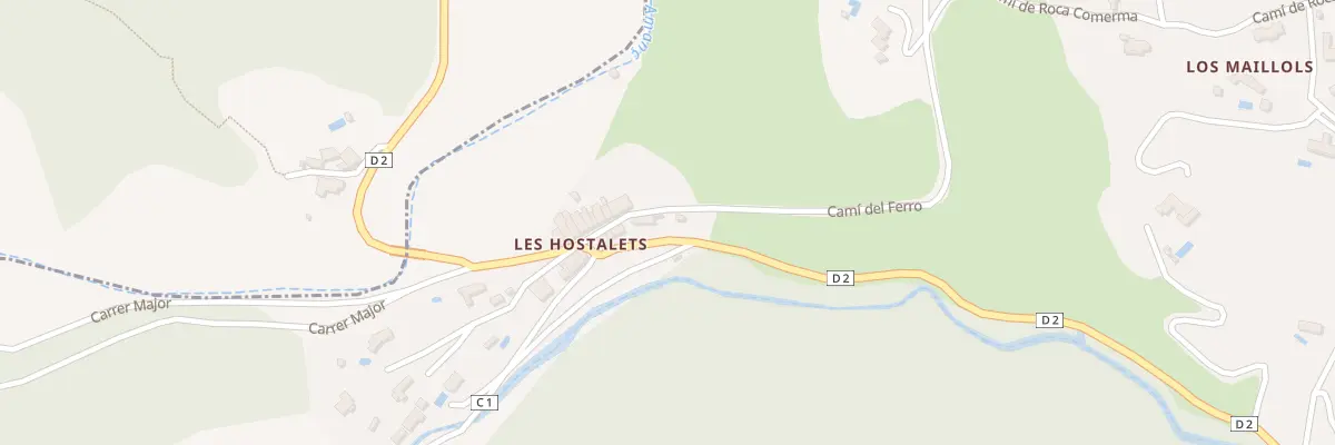 Plan du 60 Camí del Ferro à Montauriol