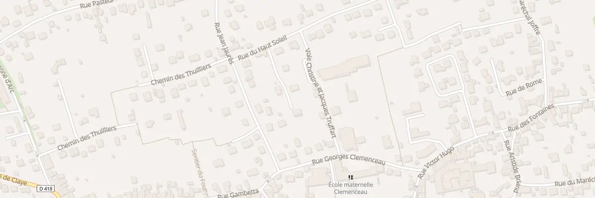 Plan du 6B Rue du Haut Soleil à Thorigny-sur-Marne