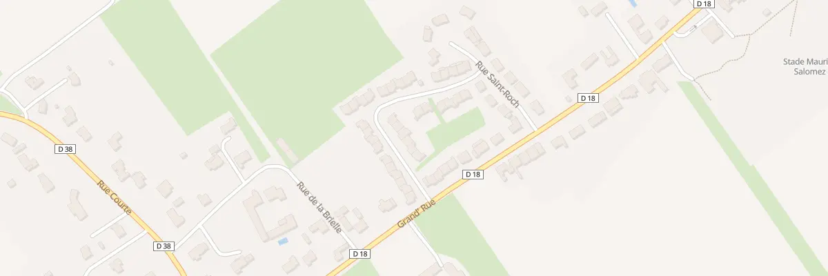 Plan du 381 Rue Saint Roch au Doulieu