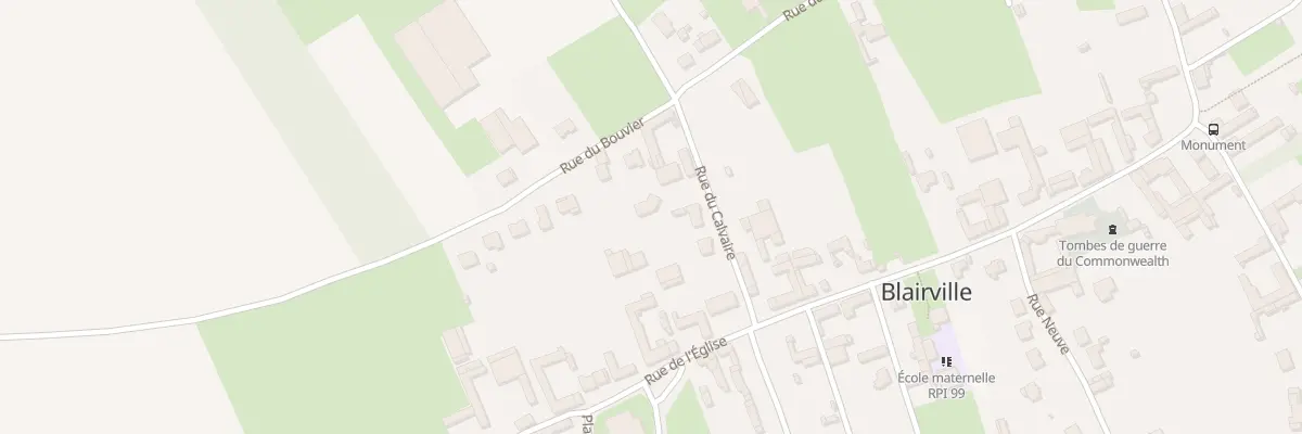Plan du 11Q Rue du Bouvier à Blairville
