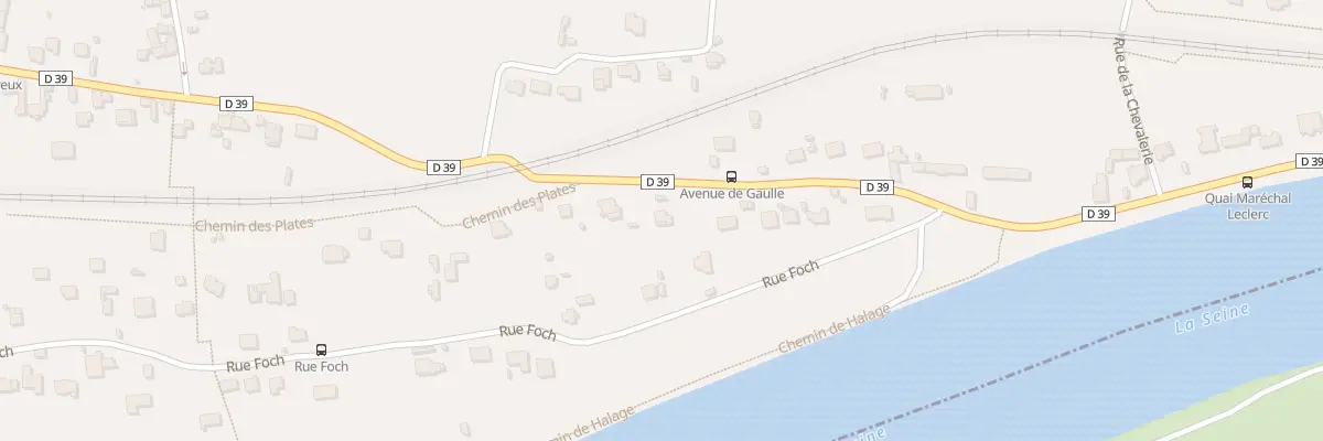 Plan du 95 Rue Foch à Chartrettes