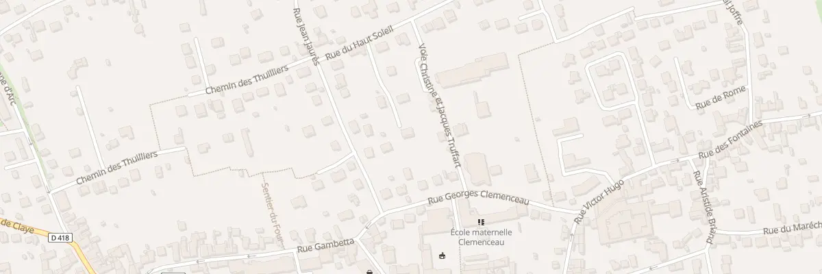 Plan du 6T Rue du Haut Soleil à Thorigny-sur-Marne