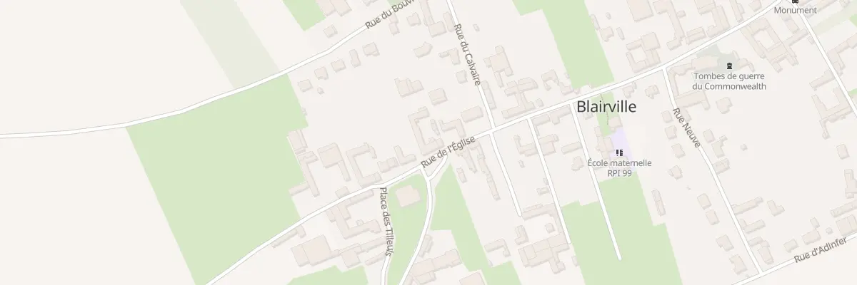 Plan du 26 Rue de l’Eglise à Blairville