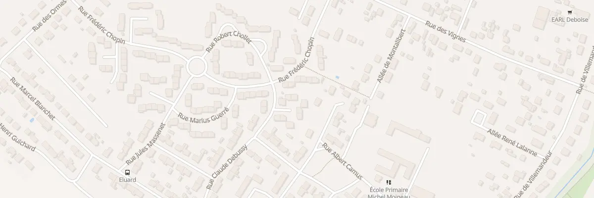 Plan du 69 Rue Robert Cholet à Châlette-sur-Loing