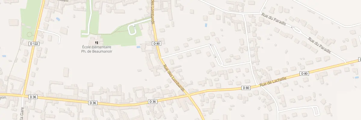 Plan du 46 Rue Philippe de Beaumanoir à Remy