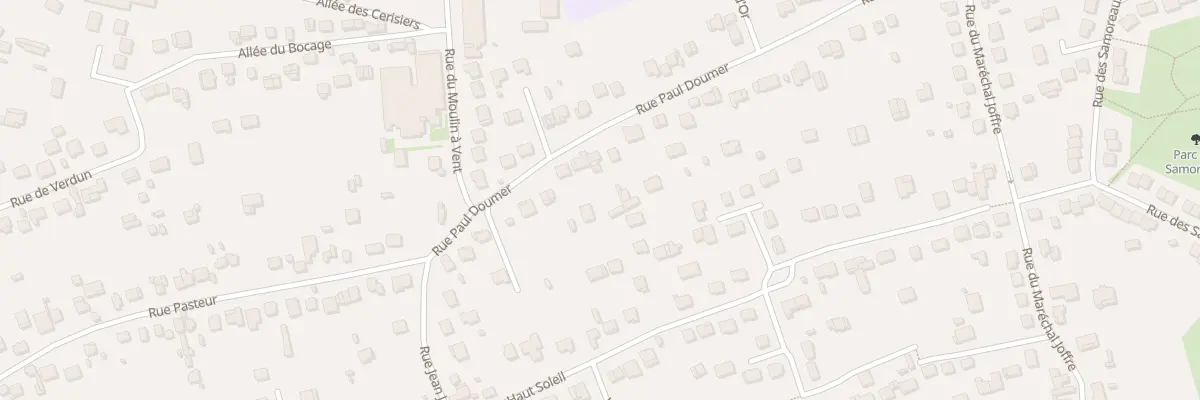 Plan du 16 Rue Paul Doumer à Thorigny-sur-Marne