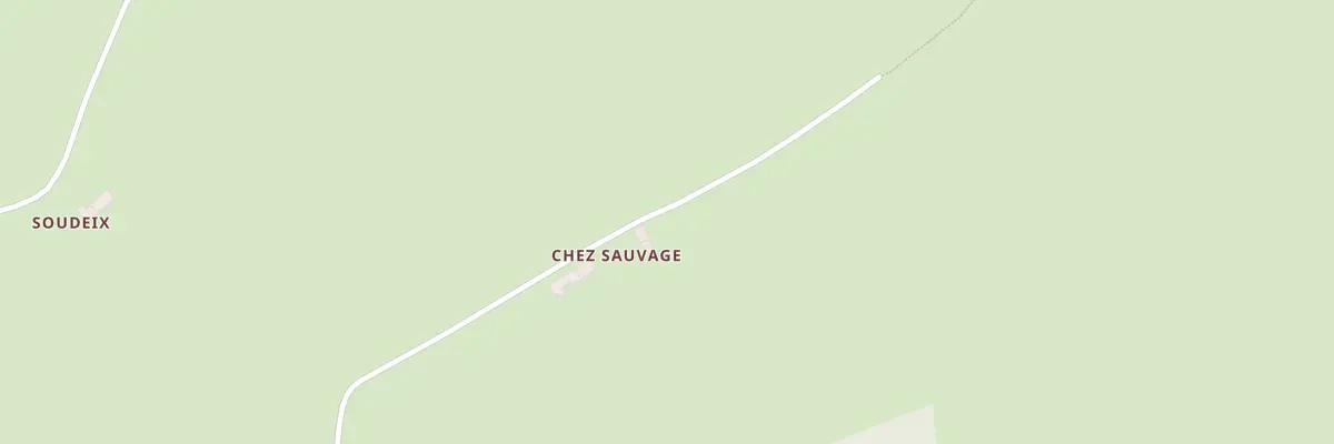 Plan du 5585 Chez Sauvage à Virlet