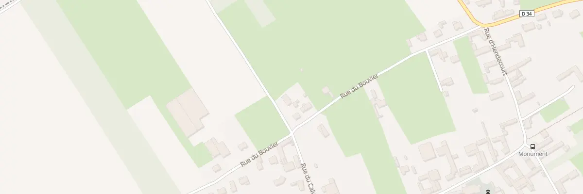 Plan du 2 Vc Voie de Riviere à Blairville