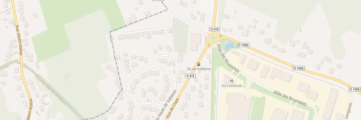 Plan du 133 Rue des Hauts de Vallières à Thorigny-sur-Marne