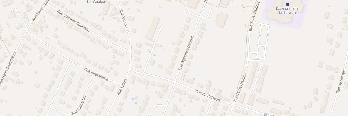 Plan du 5 Rue Alphonse Daudet à Villemandeur