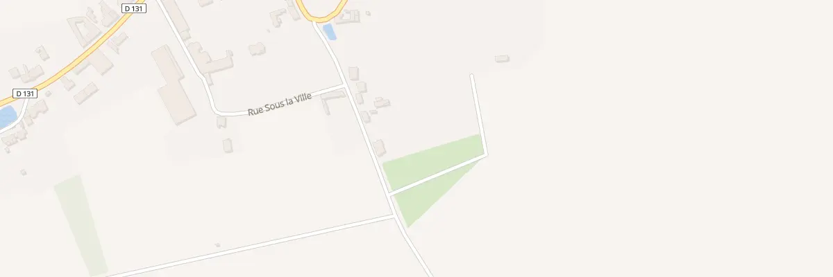 Plan du 308 Rue de l’Arbreau à Rouvroy-en-Santerre