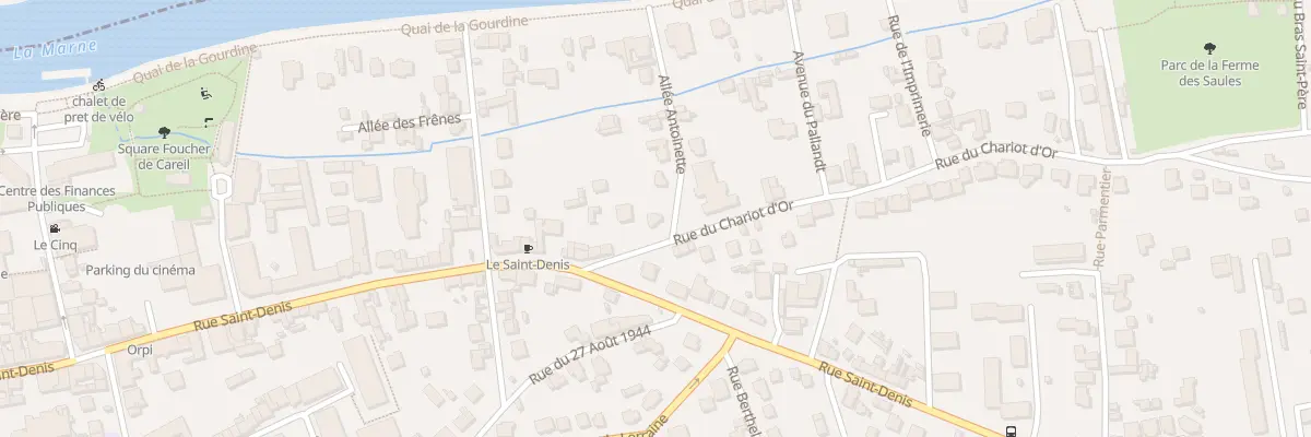 Plan du 56 Rue du Chariot d’Or à Lagny-sur-Marne