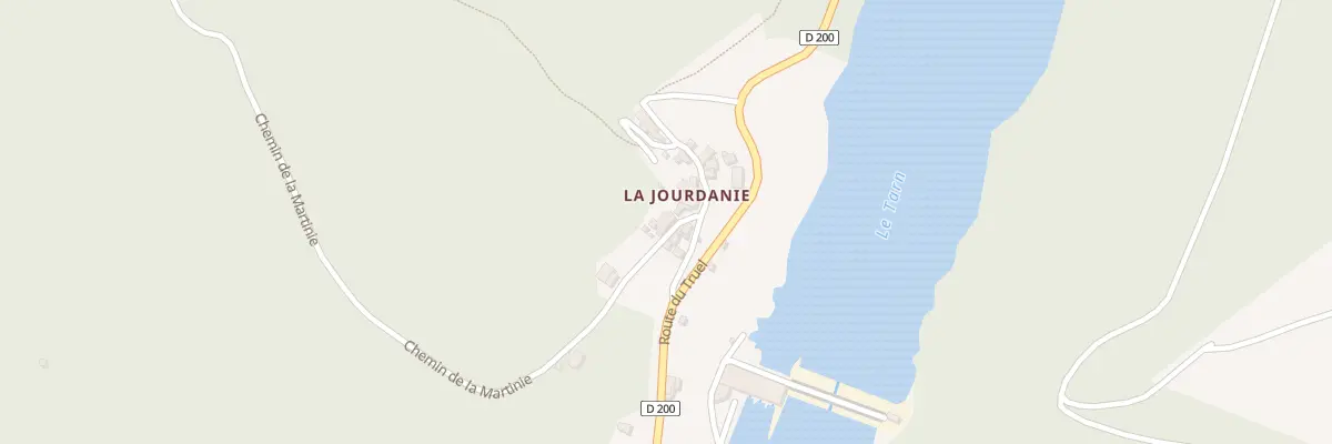 Plan du 5319 La Jourdanie à Broquiès