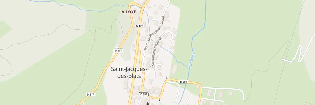 Plan du 17 Lot Desprats à Saint-Jacques-des-Blats