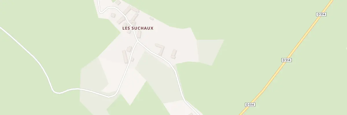 Plan du 5420 Les Suchaux à Pionsat
