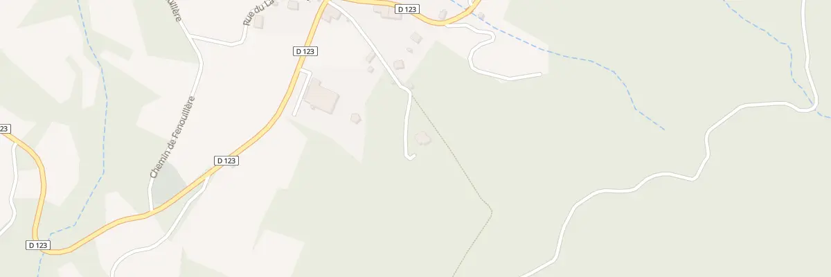 Plan du 14 Che du Bac à Quintillan