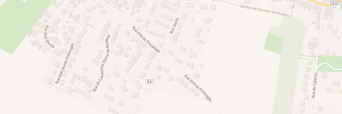 Plan du 6 Rue d’Arras Prolongee à Ablain-Saint-Nazaire