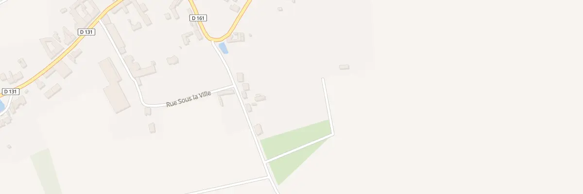 Plan du 261 Rue de l’Arbreau à Rouvroy-en-Santerre