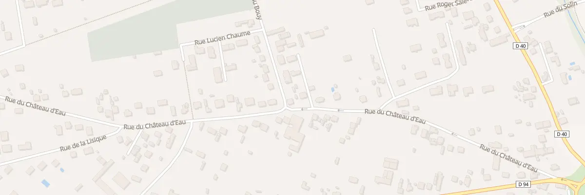 Plan du 50 Rue du Château d’Eau à Châlette-sur-Loing