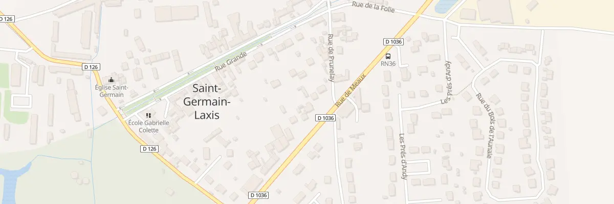 Plan du 19 Rue de Meaux à Saint-Germain-Laxis
