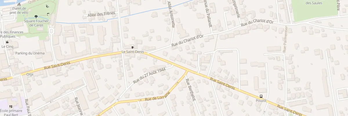 Plan du 60 Rue Saint-denis à Lagny-sur-Marne
