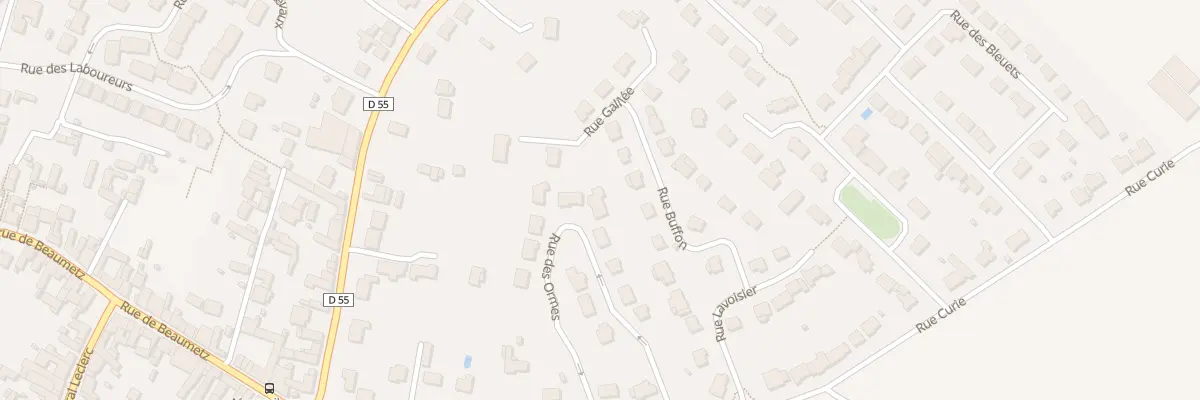 Plan du 158 Rue des Ormes à Marœuil
