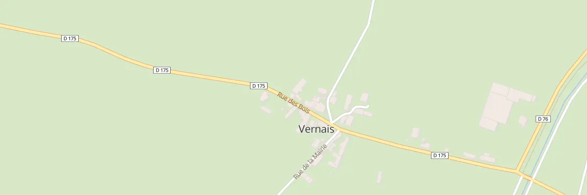 Plan du 8 Rue des Bois à Vernais