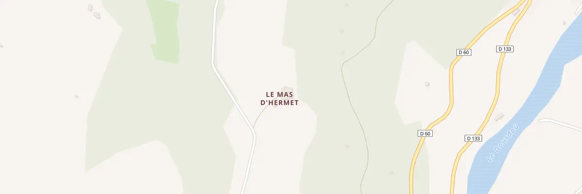 Plan du 5090 Le Mas d’Hermet à Saint-Izaire