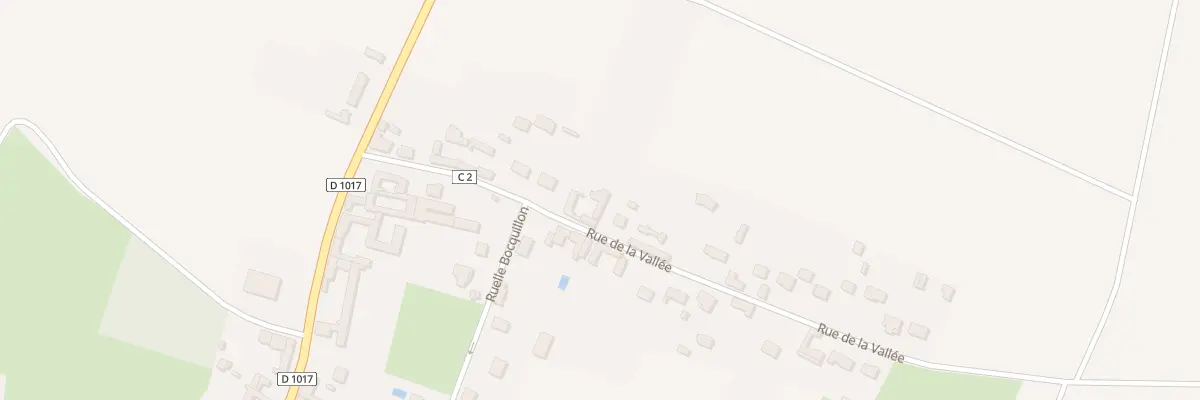 Plan du 15 Rue de la Vallée à Orvillers-Sorel