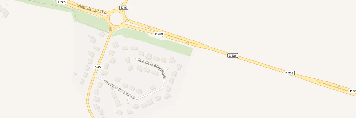 Plan du 28 Rue de la Briqueterie à Duisans