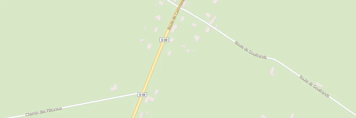 Plan du 1150 Rte de Commentry à Durdat-Larequille