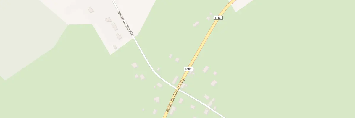 Plan du 1419 Rte de Commentry à Durdat-Larequille