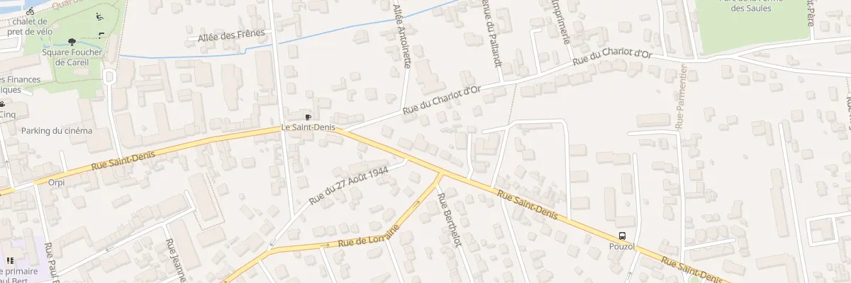 Plan du 58 Rue Saint-denis à Lagny-sur-Marne