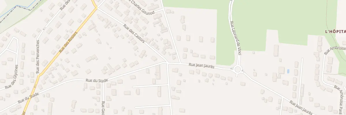 Plan du 1 Rue Jean Jaurès à Villemandeur