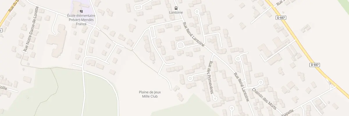 Plan du 22 Rue des Bleuets à Aix-Noulette