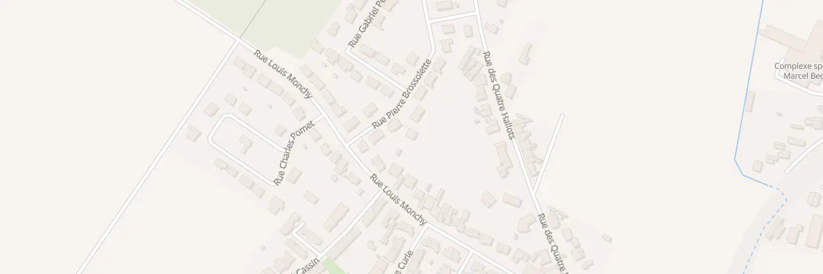 Plan du 8 Rue Pierre Brossolette à Bully-les-Mines