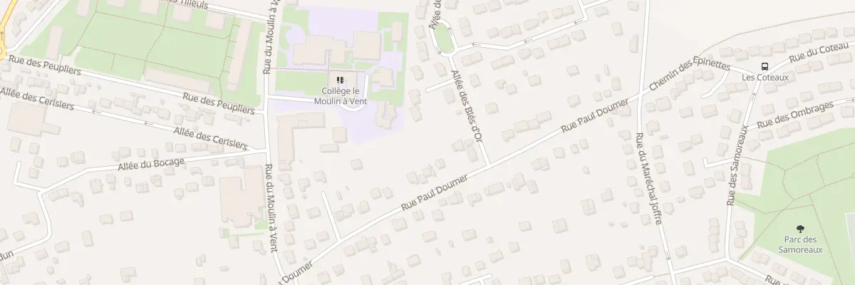 Plan du 31 Rue Paul Doumer à Thorigny-sur-Marne