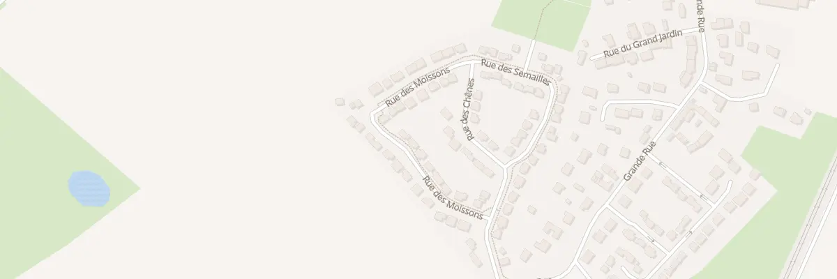 Plan du 12 Rue des Moissons à Rouvres