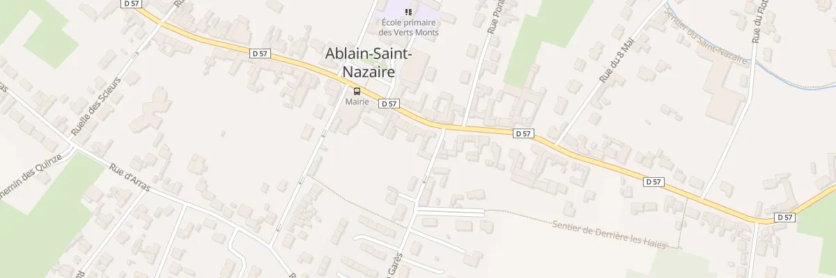 Plan du 73 Rue Marcel Lancino à Ablain-Saint-Nazaire