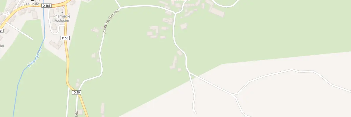 Plan du 5355 Bennac à Montrozier